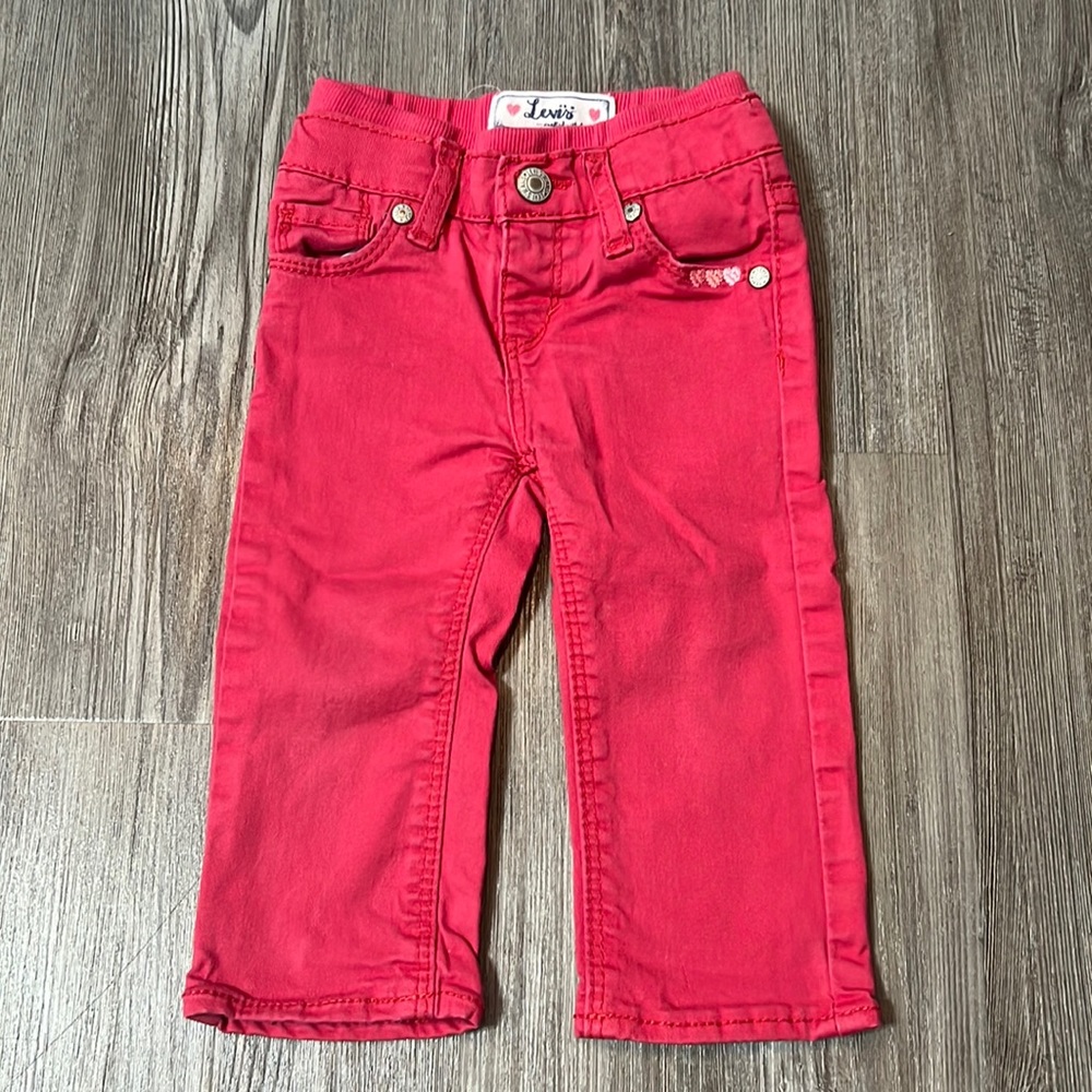 Pink Levi Jean-Size 12M